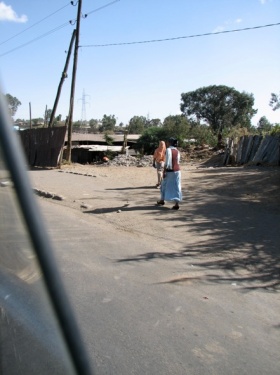Addis Ababa Slum in Ethiopia (Evelyn Harford) 